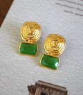 Cat's eye quartz green