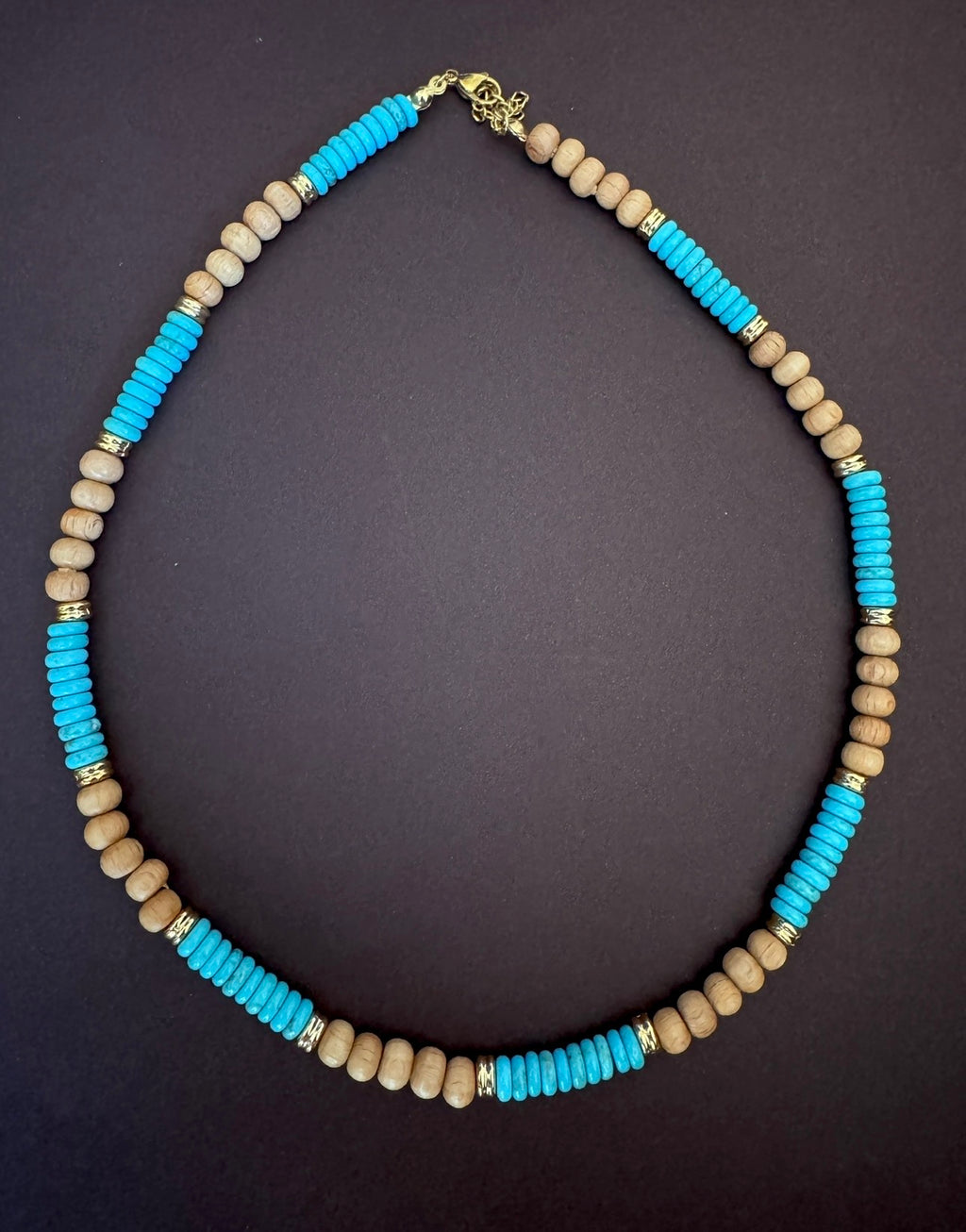 Wooden turquoise