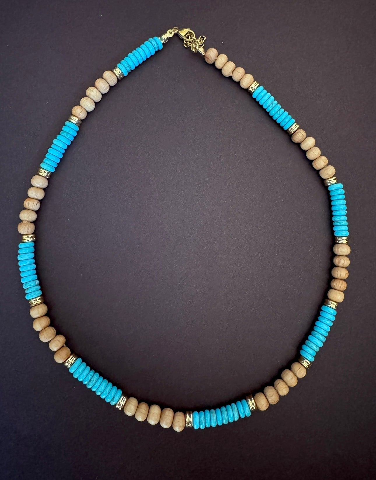 Wooden turquoise